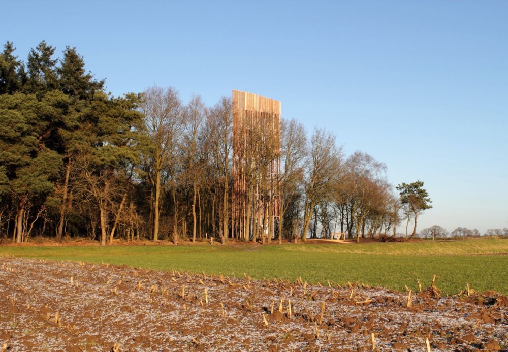 Viewingtower at Vecht Riverbank / Ateliereen Architecten