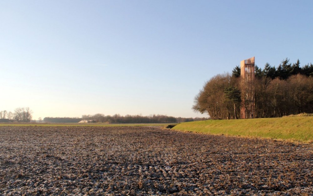 Viewingtower at Vecht Riverbank / Ateliereen Architecten