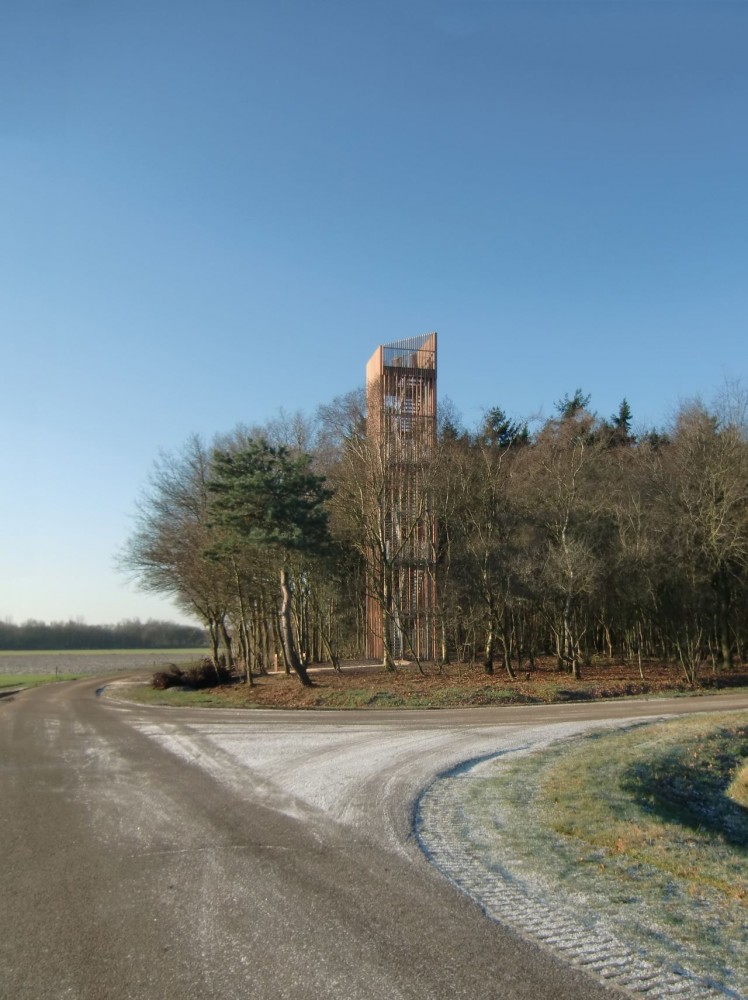 Viewingtower at Vecht Riverbank / Ateliereen Architecten