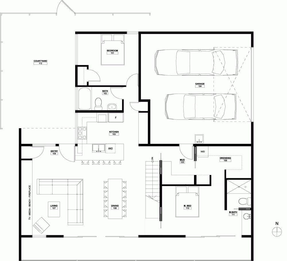 Burgess Residence / John Dwyer Architect