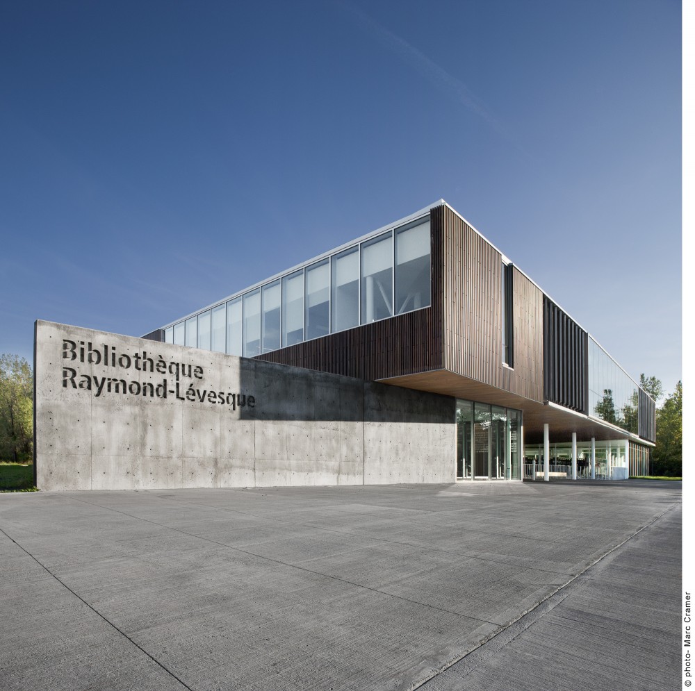 Bibliothèque Raymond-Lévesque / Manon Asselin + Jodoin Lamarre Pratte