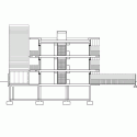 Viviendas de Protección Oficial / VORA Arquitectura Cross Section