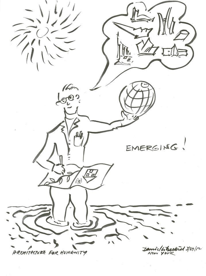 Donate to Architecture for Humanity, Get A Famous Architect’s Sketch