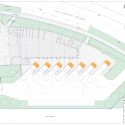 Terminal de Buses Los Lagos / TNG Arquitectos Site Plan