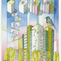 Grundfos Kollegiet Dormitory / CEBRA Grundfos Kollegiet Dormitory / CEBRA Sketch