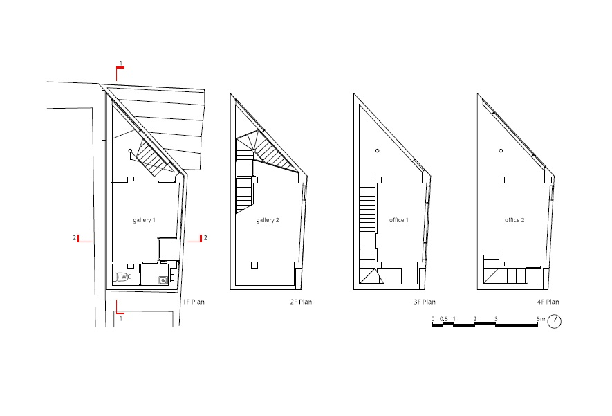 Iron Gallery / Kensuke Watanabe Architecture Studio