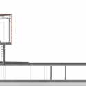 Municipal Library of Greve / MDU Architetti Cross Section