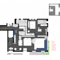 Loft no Itaim / FGMF Arquitetos Loft no Itaim / FGMF Arquitetos Floor Plan