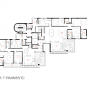 Edifício Fidalga 800 / Reinach Mendonça Arquitetos Associados Edifício Fidalga 800 / Reinach Mendonça Arquitetos Associados Seventh Floor Plan