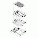Unidad de Innovación, Aprendizaje y Competitividad (UIAC) de la Universidad Iberoamericana de León / Landa Arquitectos Axonometric