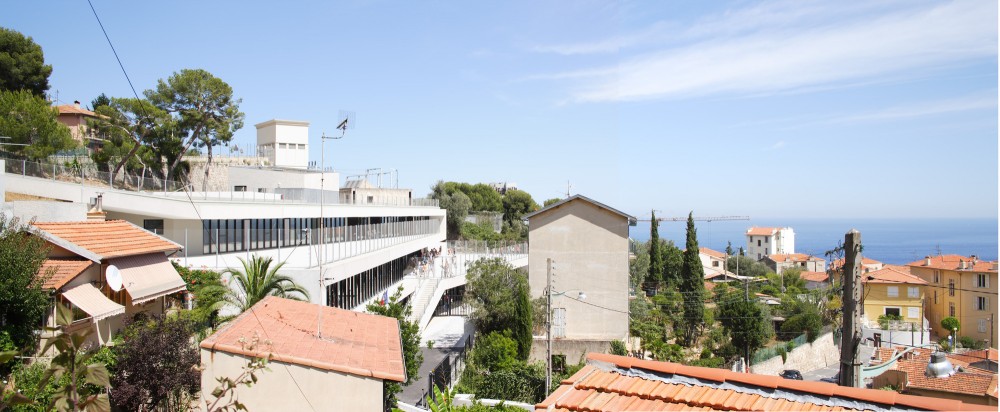 13 Class Primary School in Beausoleil / CAB Architects