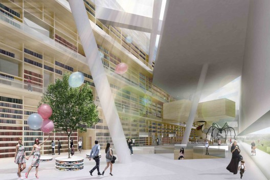 Helsinki Central Library Competition Entry (4)