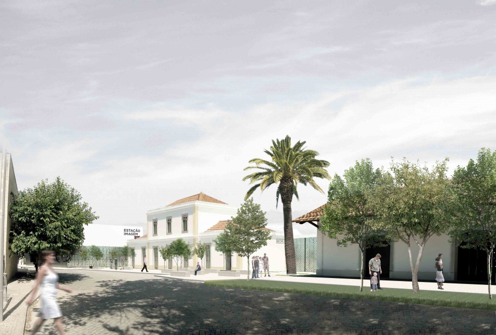 Refurbishment of the Old Railway Station of Mora First Prize Winning Proposal / CVDB Arquitectos + Tiago Filipe Santos