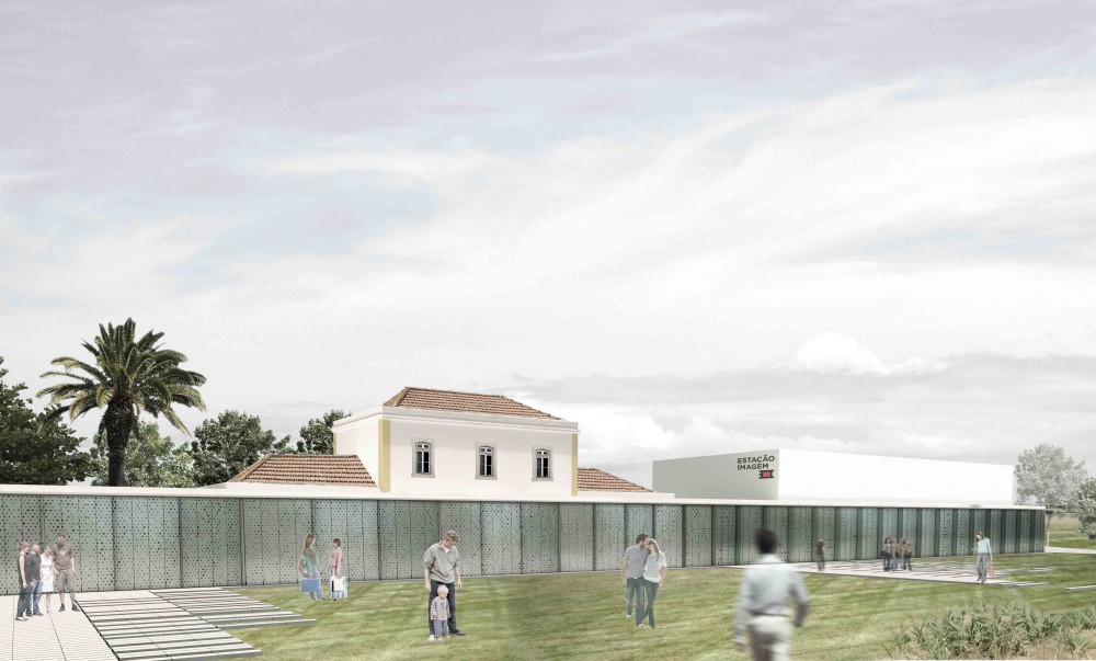 Refurbishment of the Old Railway Station of Mora First Prize Winning Proposal / CVDB Arquitectos + Tiago Filipe Santos