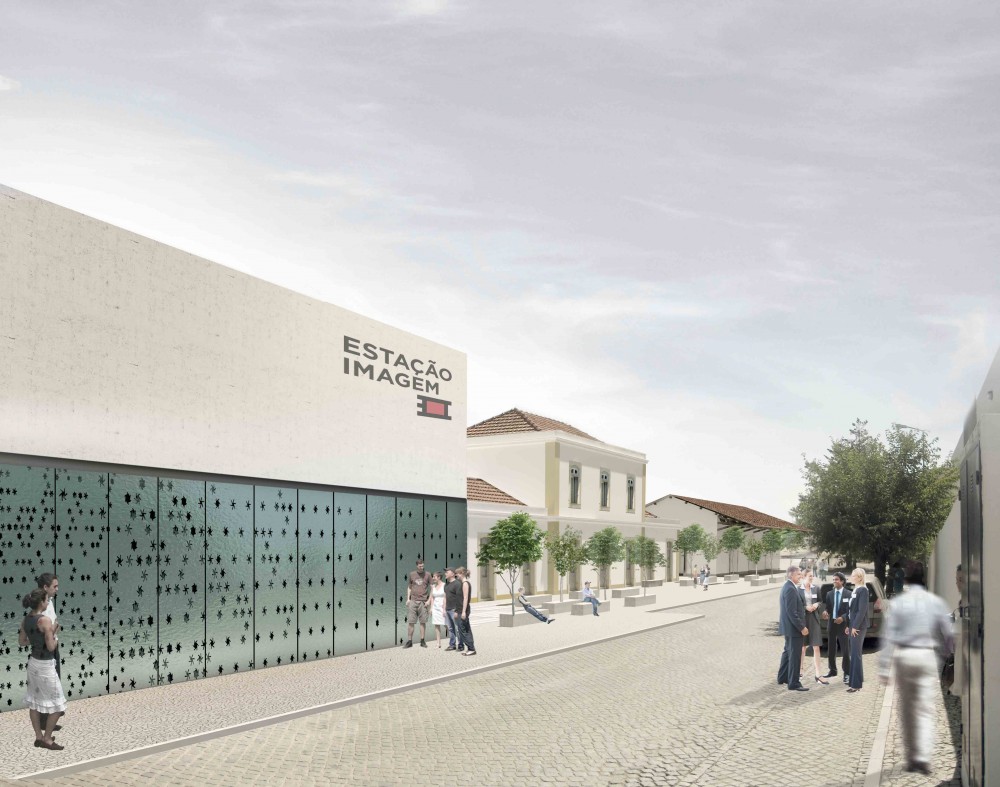 Refurbishment of the Old Railway Station of Mora First Prize Winning Proposal / CVDB Arquitectos + Tiago Filipe Santos