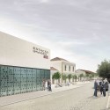 Refurbishment of the Old Railway Station of Mora First Prize Winning Proposal (3) Courtesy of CVDB Arquitectos + Tiago Filipe Santos