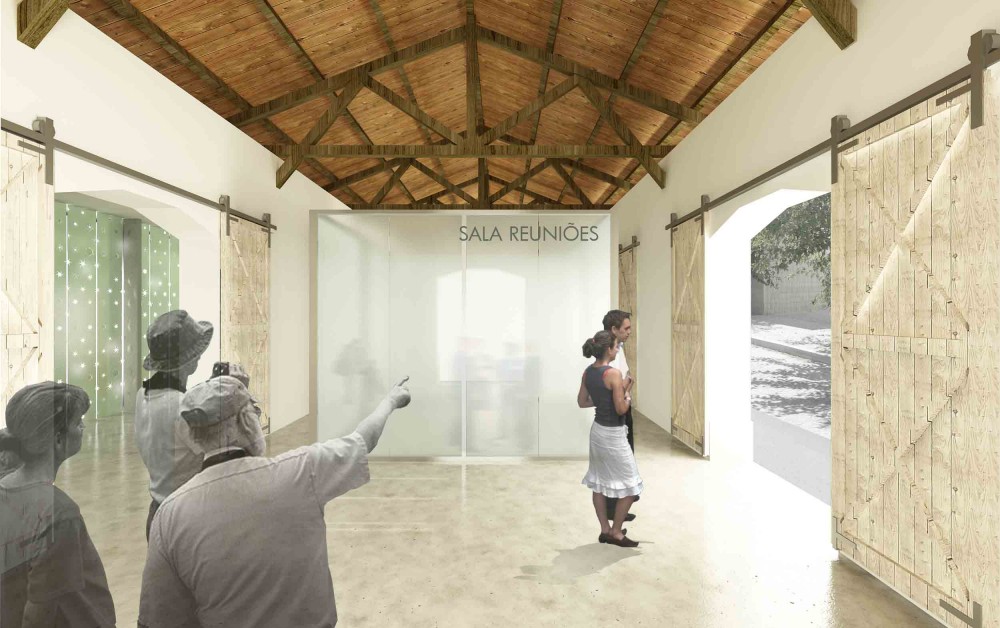Refurbishment of the Old Railway Station of Mora First Prize Winning Proposal / CVDB Arquitectos + Tiago Filipe Santos