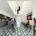 Refurbishment of the Old Railway Station of Mora First Prize Winning Proposal (5) Courtesy of CVDB Arquitectos + Tiago Filipe Santos