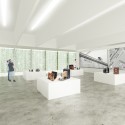 Refurbishment of the Old Railway Station of Mora First Prize Winning Proposal (8) Courtesy of CVDB Arquitectos + Tiago Filipe Santos
