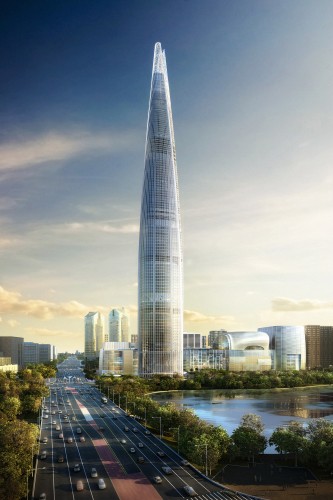 Lotte World Tower / KPF © image by dbox branding & creative