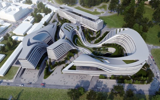 Zaha Hadid to Regenerate Historic Site in Belgrade (4)