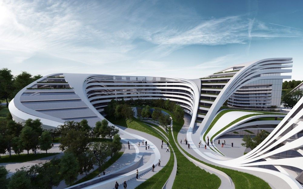 Zaha Hadid to Regenerate Historic Site in Belgrade