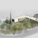 Yad Le’Banim Building Competition Entry - Cultural and Memorial Center (1) Yad Le’Banim Building Competition Entry - Cultural and Memorial Center (1) © Irad Shomroni and Josef Shushan