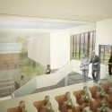 Yad Le’Banim Building Competition Entry - Cultural and Memorial Center (3) Yad Le’Banim Building Competition Entry - Cultural and Memorial Center (3) classrooms and activity rooms / © Irad Shomroni and Josef Shushan
