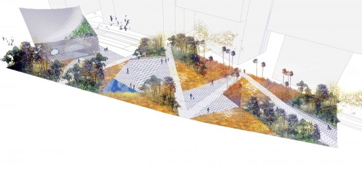 'Open Exchange' Green Square Library and Plaza Competition Entry (4)