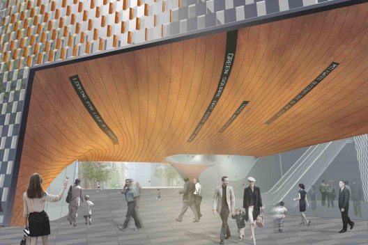 'Open Exchange' Green Square Library and Plaza Competition Entry (2)