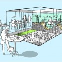 Denmark’s Sport Fishing Association Headquarters & Activity Center Proposal (9) concept sketch 01