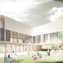 Innovative Bioclimatic European School Third Prize Winning Proposal (4) Innovative Bioclimatic European School Third Prize Winning Proposal (4) primary school courtyard