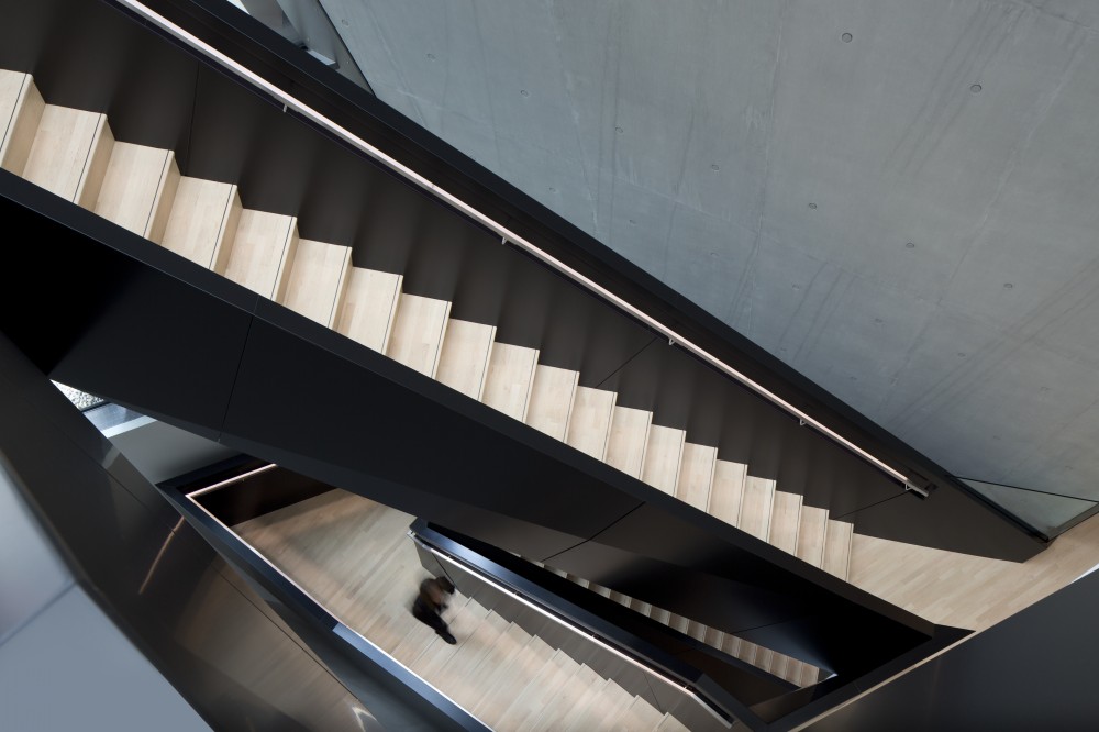 Eli & Edythe Broad Art Museum / Zaha Hadid by Brad Feinknopf