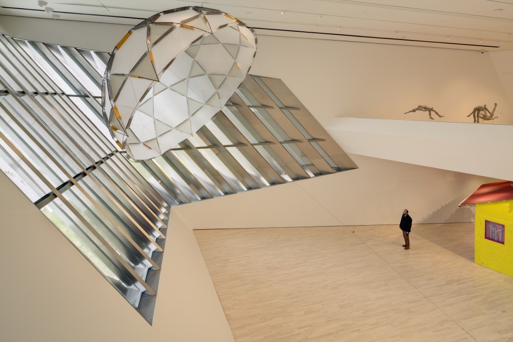 Eli & Edythe Broad Art Museum / Zaha Hadid by Brad Feinknopf