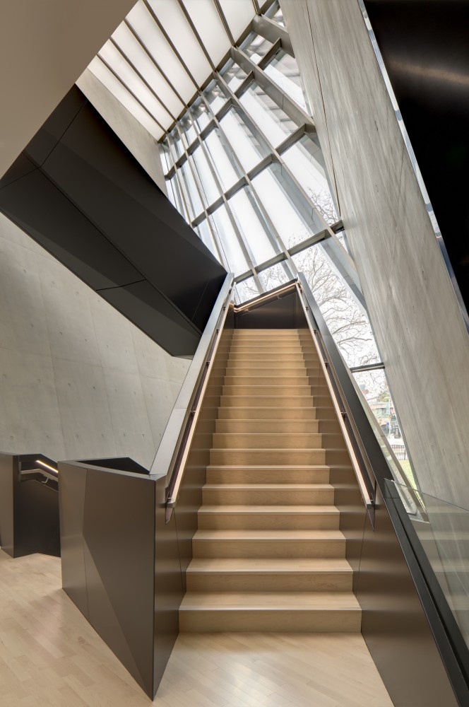Eli & Edythe Broad Art Museum / Zaha Hadid by Brad Feinknopf