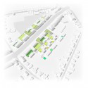 Lübeck Housing First Prize Winning Proposal (10) diagram 06 - design of the outdoor areas