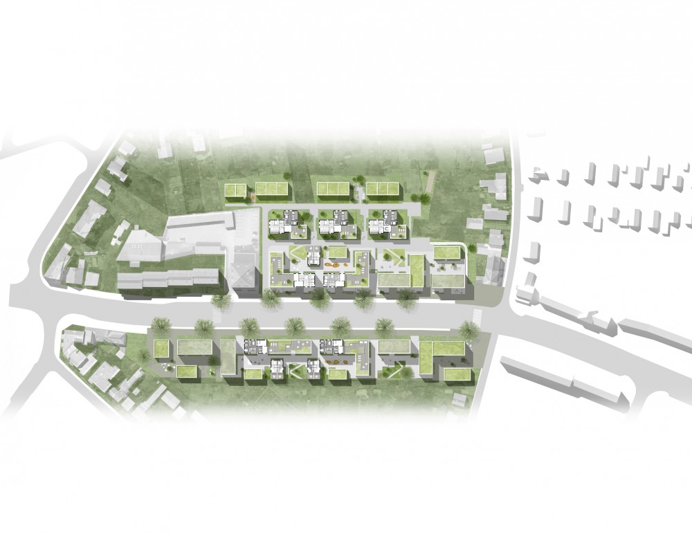 Lübeck Housing First Prize Winning Proposal / Dissing+Weitling + WE Architecture + Topos