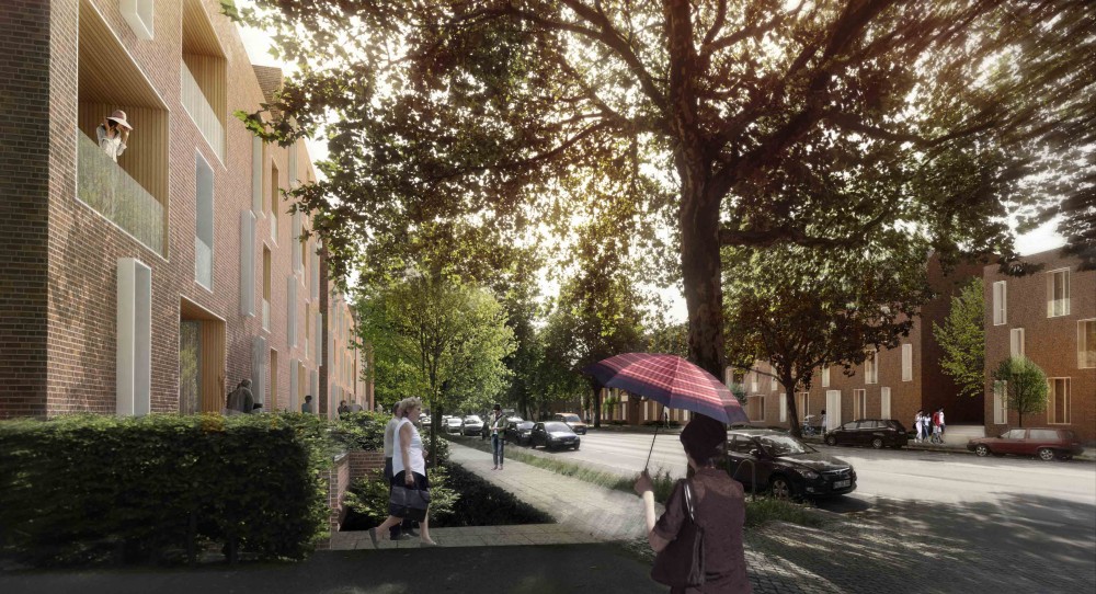Lübeck Housing First Prize Winning Proposal / Dissing+Weitling + WE Architecture + Topos