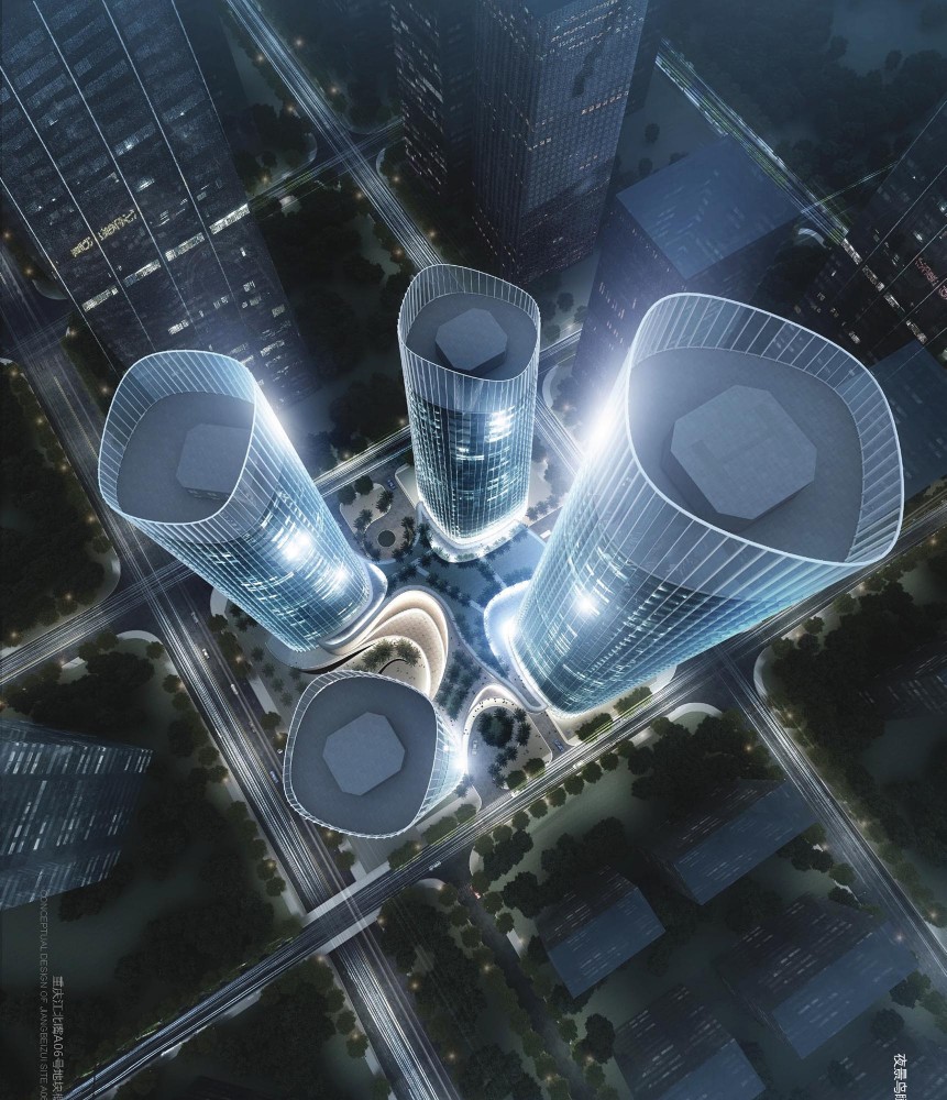 Chongqing Business Center Proposal / United Design Group