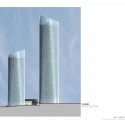 Chongqing Business Center Proposal (21) north elevation