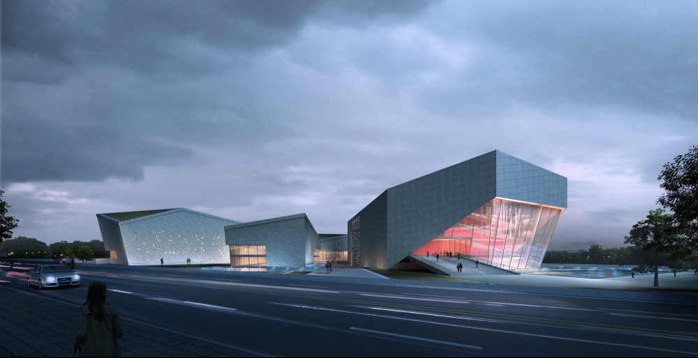 Huaihua Theater and Exhibition Center Proposal / United Design Group