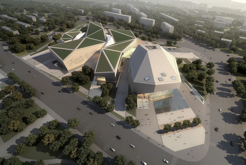 Huaihua Theater and Exhibition Center Proposal / United Design Group