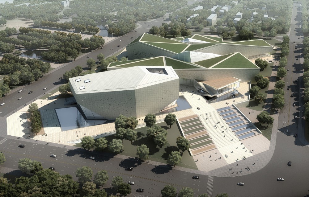 Huaihua Theater and Exhibition Center Proposal / United Design Group