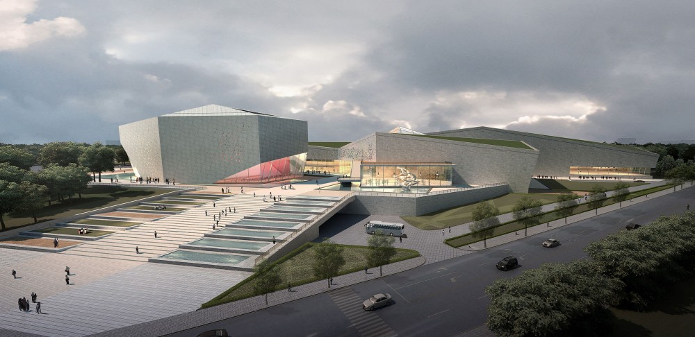 Huaihua Theater and Exhibition Center Proposal / United Design Group