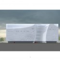 Jinan Contemporary Art Museum Proposal (20) elevation 02