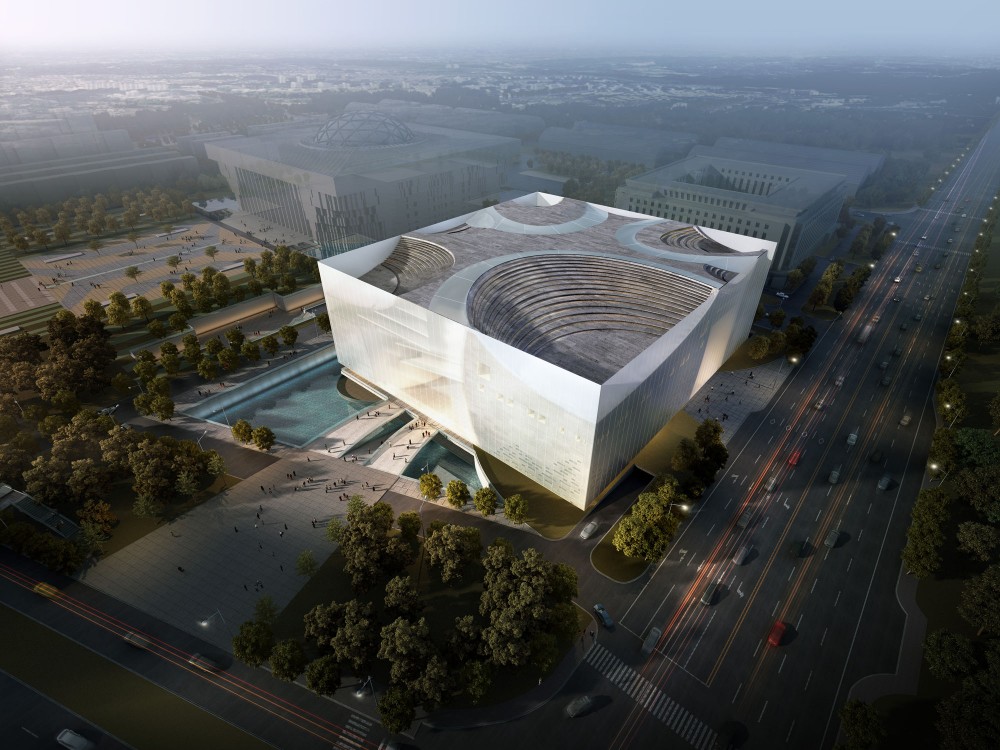 Jinan Contemporary Art Museum Proposal / United Design Group