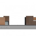 Kunshan Middle School Proposal (25) main auditorium elevation