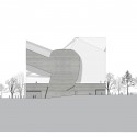 E_EL_S (1) Ecology Museum South Elevation © Steven Holl Architects