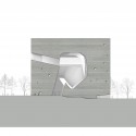 P_EL_S Planning Museum South Elevation © Steven Holl Architects