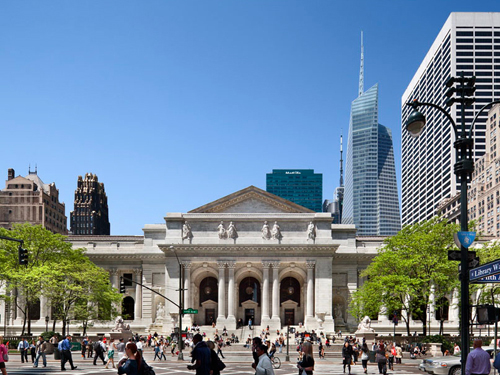 The New York Public Library - Exterior Restoration; New York City / Wiss, Janney, Elstner Associates, Inc.